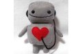 Mini Robot with Headphones Plush